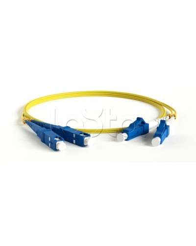 Патч-корд волоконно-оптический Hyperline FC-D2-9-LC/UR-SC/UR-H-10M-LSZH-YL в Пятигорске Патч-корды оптические Pintop.ru