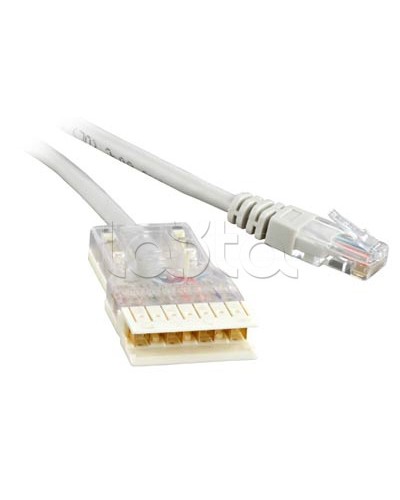 Патч-корд Hyperline PC-110-RJ45-4P-C5e-3M-LSZH-GY в Пятигорске Патчкорды (медные) Pintop.ru