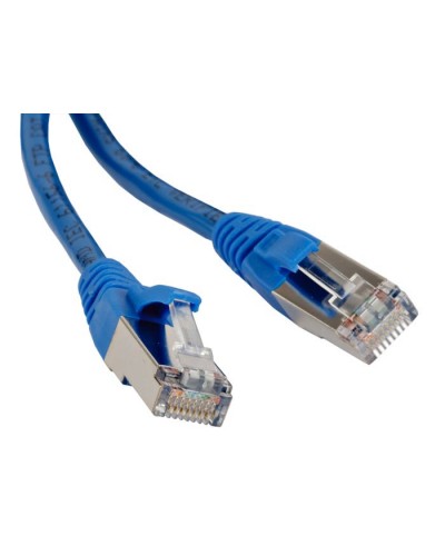 Патч-корд F/UTP Hyperline PC-LPM-STP-RJ45-RJ45-C6-3M-LSZH-BL в Пятигорске Патчкорды (медные) Pintop.ru