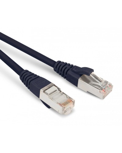 Патч-корд F/UTP Hyperline PC-LPM-STP-RJ45-RJ45-C6-5M-LSZH-BK в Пятигорске Патчкорды (медные) Pintop.ru
