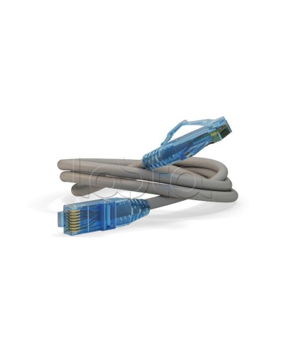 Патч-корд RJ45-RJ45, 4 пары, UTP, кат.6, LSZH (10м) Hyperline PC-LPM-UTP-RJ45-RJ45-C6-10M-LSZH-GY в Пятигорске Патчкорды (медные) Pintop.ru