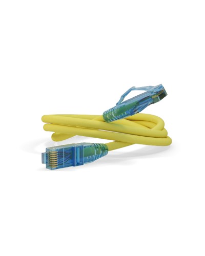 Патч-корд U/UTP Hyperline PC-LPM-UTP-RJ45-RJ45-C6-5M-LSZH-YL в Пятигорске Патчкорды (медные) Pintop.ru
