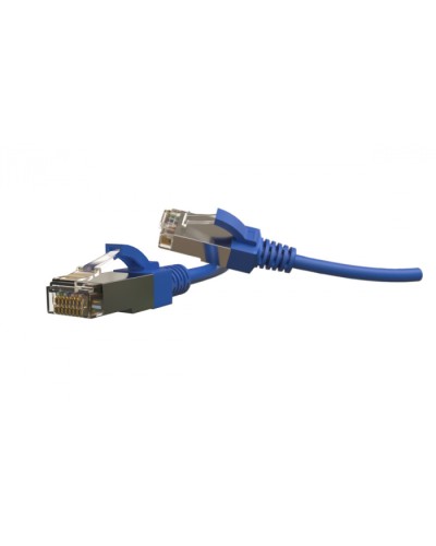 Патч-корд S/FTP Hyperline (PC-LPT-SFTP-RJ45-RJ45-C6-1.5M-LSZH-BL) в Пятигорске Патчкорды (медные) Pintop.ru