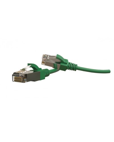 Патч-корд S/FTP Hyperline (PC-LPT-SFTP-RJ45-RJ45-C6-5M-LSZH-GN) в Пятигорске Патчкорды (медные) Pintop.ru