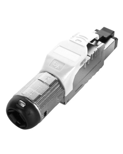 Разъем полевой оконцовки RJ-45 Hyperline (PLUE-8P8C-S-C6A-SH-WH) в Пятигорске Патч-корды и пигтейлы Pintop.ru