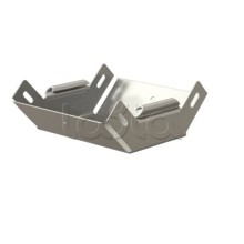 Угол 90° вертикальный внутренний Hyperline RST-VIA90-50-50-0,8-SZ