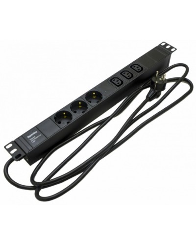 Блок розеток Hyperline SHE19-3SH-3IEC-2.5EU в Пятигорске Блоки розеток Pintop.ru