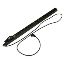 Блок розеток Hyperline (SHE-12SH-4IEC-BF-2.5EU)