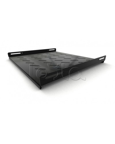 Полка стационарная 1U Hyperline TSH3L-450-RAL9004 в Пятигорске Полки для шкафов и стоек Pintop.ru