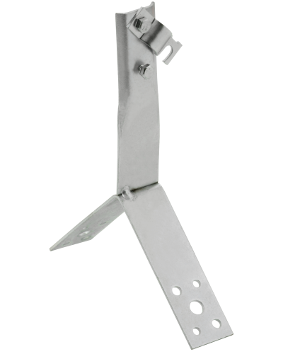 Держатель проводника круглого 6-10мм винтовой для конька h=100мм нержавеющая сталь IEK (ZDP80-20-4-16-100) в Пятигорске Крепеж Pintop.ru