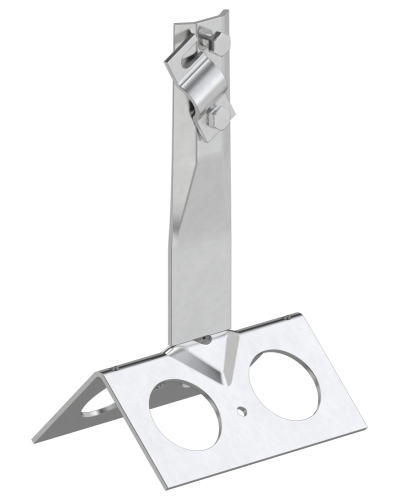 Держатель проводника круглого 6-10мм винтовой IEK (ZDP81-20-4-16-100) в Пятигорске Крепеж Pintop.ru