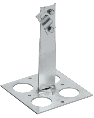 Держатель проводника круглого 6-10мм винтовой IEK (ZDP85-11-6-16-90) в Пятигорске Крепеж Pintop.ru