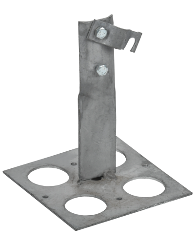 Держатель проводника круглого 6-10мм винтовой IEK (ZDP85-13-1-16-150) в Пятигорске Крепеж Pintop.ru