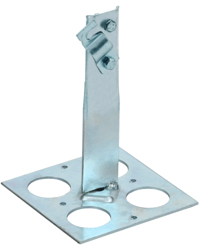 Держатель проводника круглого 6-10мм винтовой IEK (ZDP85-14-1-16-150) в Пятигорске Крепеж Pintop.ru