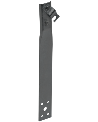 Держатель проводника круглого 6-10мм винтовой прямой h=150мм оцинкованная сталь TD IEK (ZDP86-13-1-16-150) в Пятигорске Крепеж Pintop.ru