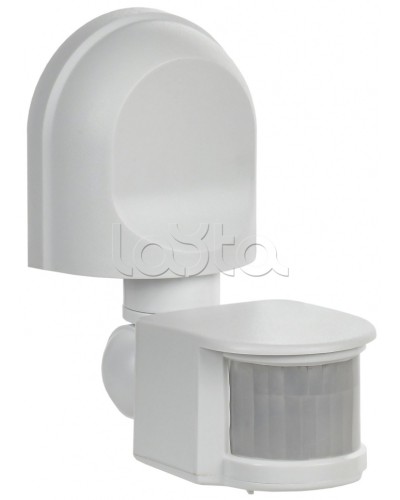 Датчик движения ДД-008 1100Вт 180град 12м IP44 белый IEK (LDD10-008-1100-001) в Пятигорске Дополнительное оборудование для ОПС Pintop.ru