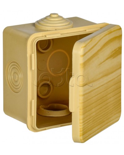 Коробка расп. КМ для о/п D=85х40мм IP54 4 вв. сосна IEK (UKO21-085-040-000-K34-54) в Пятигорске Распределительные коробки Pintop.ru
