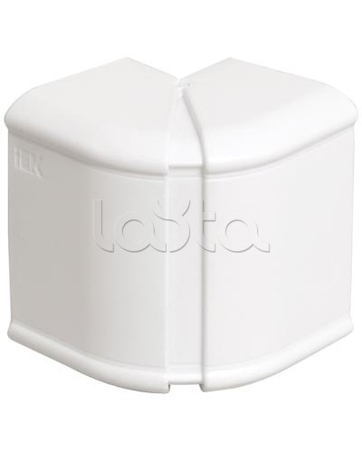 Угол изменяемый внешний для соединения двух кабель-каналов типоразмера 100х60 IEK (CKK-40D-W-100-060-K01) в Пятигорске Аксессуары для кабель-канала Pintop.ru