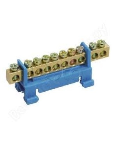 Шина нулевая с DIN-изолятором типа «Стойка» ШНИ-6х9-14-С-С IEK YNN10-69-14P-K07 в Пятигорске Клеммные колодки Pintop.ru