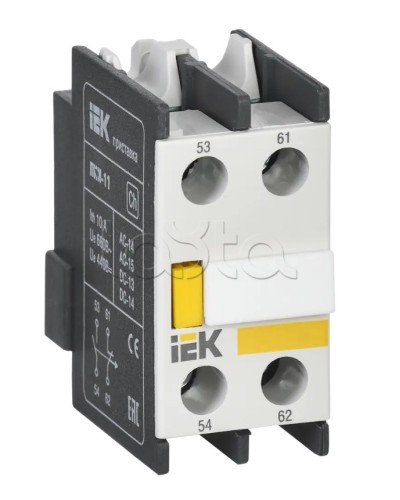 Приставка ПКИ-20 доп.контакты 2з IEK (KPK10-20) в Пятигорске Клеммные колодки Pintop.ru