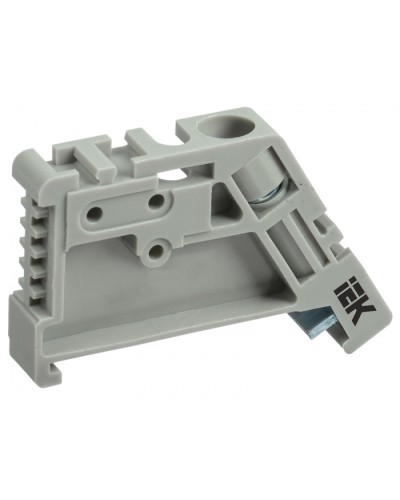 Ограничитель на DIN-рейку (пластик) IEK YXD12 в Пятигорске Крепежные изделия Pintop.ru