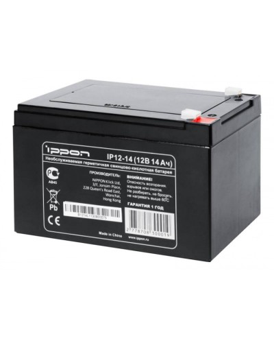 Батарея герметичная свинцово-кислотная Ippon Батарея для ИБП Ippon IP12-14 в Пятигорске Электротехническое оборудование Pintop.ru