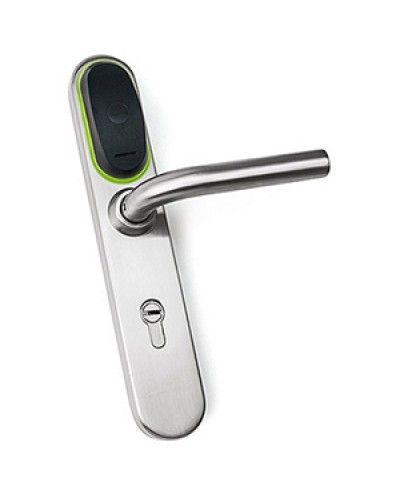 Замок электромеханический для двери IronLogic Eurolock EHT net (серебро) dd = 72 мм в Пятигорске Электромеханические замки Pintop.ru