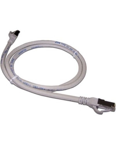 Патч-корд RJ45 - RJ45, 4 пары, FTP, категория 6A, 0.5 м, серый LANMASTER LAN6A-S45-45-0.5-GY в Пятигорске Патчкорды (медные) Pintop.ru