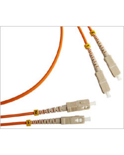 Патч-корд оптический LSZH, дуплексный, SC/PC-SC/PC, MM 50/125, 5м LANMASTER LAN-2SC-2SC/OM2-5.0 в Пятигорске Патч-корды и пигтейлы Pintop.ru