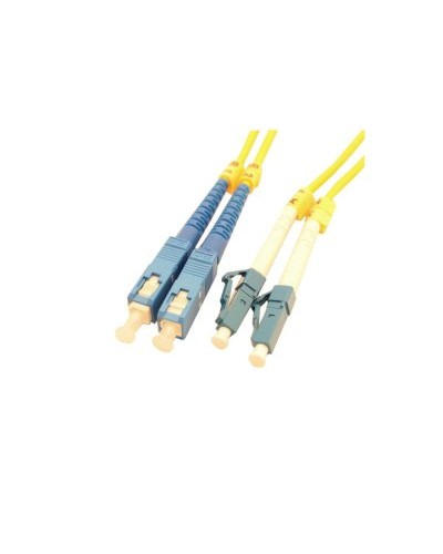 Патч-корд оптический дуплексный, ST/UPC-LC/UPC, SM, LSZH, 5 м LANMASTER LAN-2ST-2LC/SU-5.0 в Пятигорске Патч-корды и пигтейлы Pintop.ru