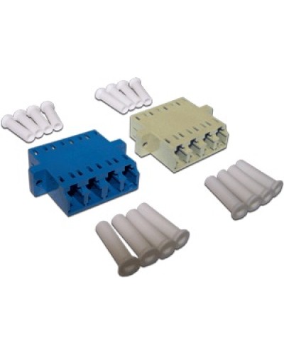 Адаптер оптический LC, OM4 корпус SC дуплекс, квадро LANMASTER LAN-4LC/S-AM-OM4 в Пятигорске Коннекторы Pintop.ru