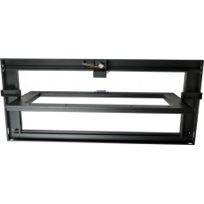 Крыша секции коридора 1200 мм для шкафов LANMASTER DCS шириной 800 мм, откидывающаяся, с ЭМ замком LANMASTER LAN-DC-RFP-12x8-OP