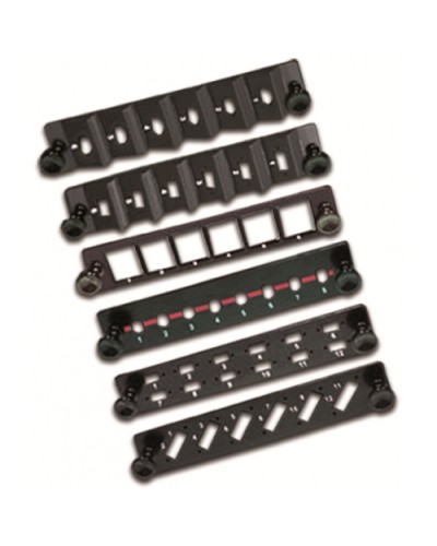 Панель адаптерная на 6 модулей типа Keystone для кросса LAN-FOB10-1P LANMASTER LAN-FP10-6OK в Пятигорске Аксессуары для стоек и шкафов Pintop.ru