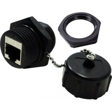 Модуль соединительный индустриальный, IP67, экранированный, кат.6 LANMASTER LAN-KCP45S6-WP