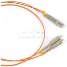 Патч-корд оптический LANMASTER LAN-LC-SC/OM2-1.5