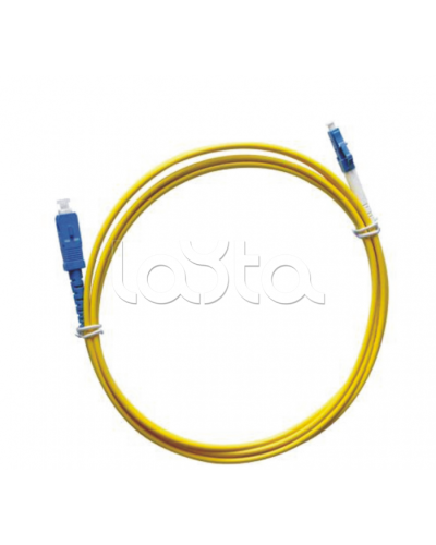 Патч-корд оптический LANMASTER LAN-LC-SC/SA-3.0 в Пятигорске Патч-корды и пигтейлы Pintop.ru