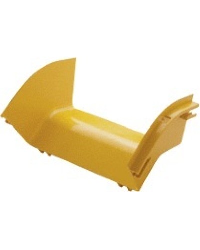 Изгиб 45° оптического лотка внешний 360 мм, желтый LANMASTER LAN-OT360-EC45 в Пятигорске Аксессуары для кабель-канала Pintop.ru