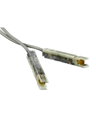 Патч-корд 110 тип - 110 тип, 1 пара, 2 м, серый LANMASTER LAN-P1-P1-2m в Пятигорске Патч-корды и пигтейлы Pintop.ru