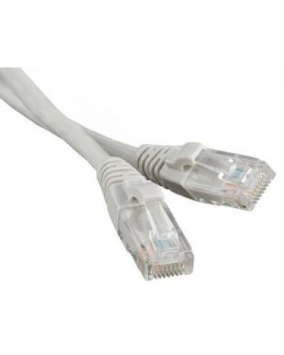 Патч-корд RJ45 - RJ45, 4 пары, UTP, категория 5е, 3 м, серый, LSZH LANMASTER LAN-PC45/U5E-3.0-GY в Пятигорске Патч-корды и пигтейлы Pintop.ru