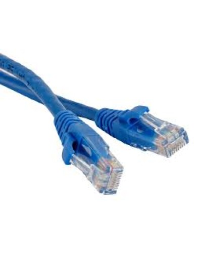 Патч-корд RJ45 - RJ45, 4 пары, UTP, категория 6, 1 м, синий, LSZH LANMASTER LAN-PC45/U6-1.0-BL в Пятигорске Патч-корды и пигтейлы Pintop.ru