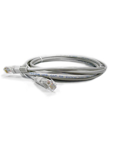 Патч-корд RJ45 - RJ45, 4 пары, UTP, категория 6, 5 м, серый, LSZH LANMASTER LAN-PC45/U6-5.0-GY в Пятигорске Патч-корды и пигтейлы Pintop.ru