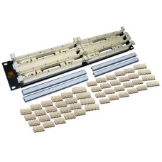 Панель кроссовая 110 типа, 200 пар, 19", 2U LANMASTER LAN-RS110-200FT