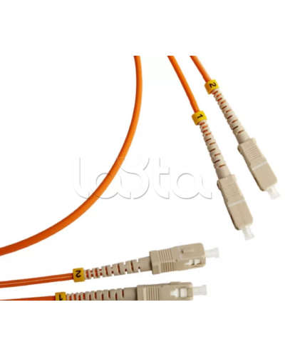 Патч-корд оптический LANMASTER LAN-SC-SC/SU-1.5 в Пятигорске Патч-корды и пигтейлы Pintop.ru