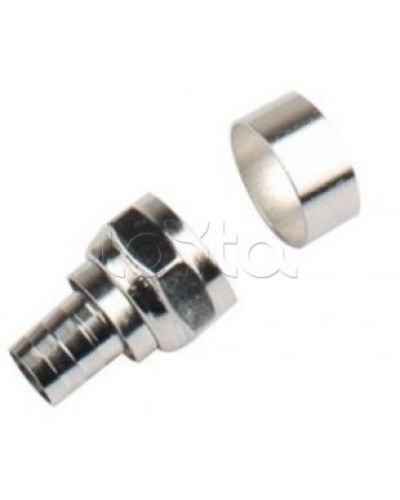 Штекер F-разъем под обжим (RG6U) LAZSO APFC12-RG6U(100) в Пятигорске Коннекторы Pintop.ru