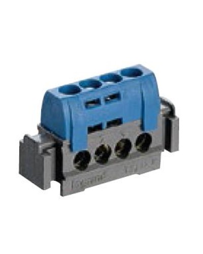 Клеммник синий 4х1.5-16 мм2 LEGRAND 004840 в Пятигорске Клеммные колодки Pintop.ru