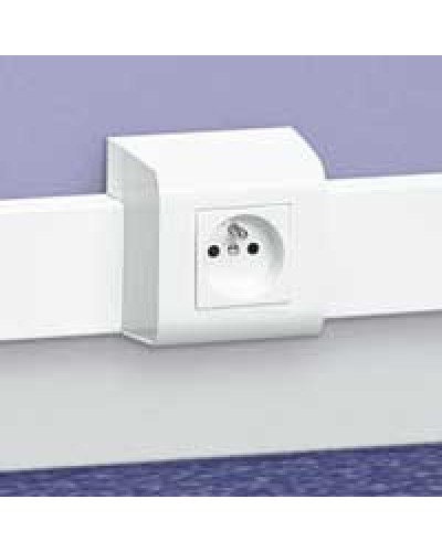 Суппорт Mosaic 75x20 2М LEGRAND 030378 в Пятигорске Аксессуары для кабель-канала Pintop.ru