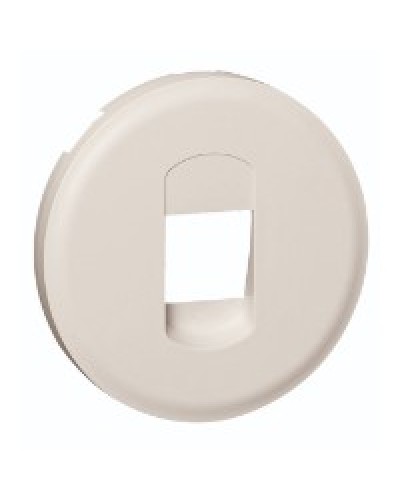 Лицевая панель аккустической розетки белый Celiane Legrand 068211 в Пятигорске Аксессуары для кабель-канала Pintop.ru