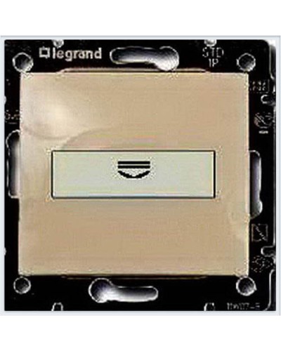 Выключатель c картой 10А слоновая кость Valena Legrand 774134 в Пятигорске Аксессуары для кабель-канала Pintop.ru