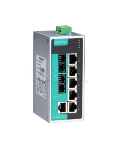 Коммутатор неуправляемый промышленный 8-портовый Moxa EDS-208A-SS-SC в Пятигорске Коммутаторы Pintop.ru
