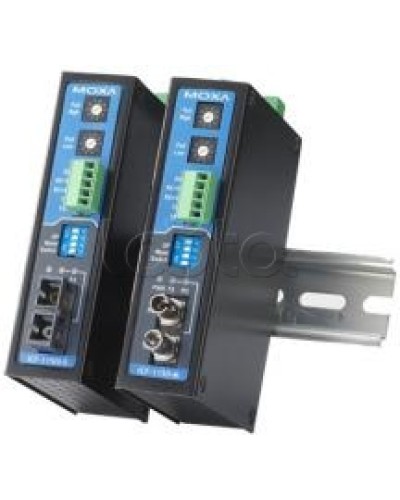 Конвертор RS-232/422/485 в оптику SM (ST) Moxa ICF-1150-S-ST-T в Пятигорске Дополнительное оборудование для ОПС Pintop.ru